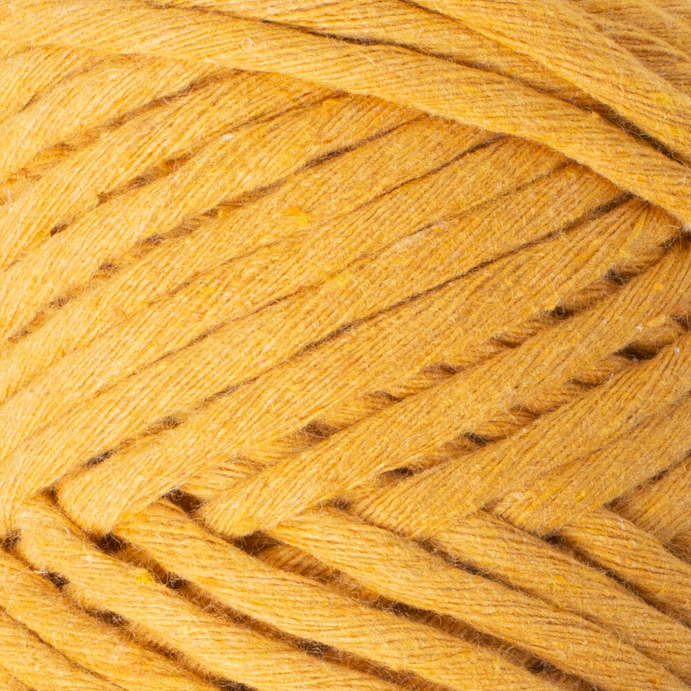 La Mia Boho Cotton Macrame Cord, Yellow - L003