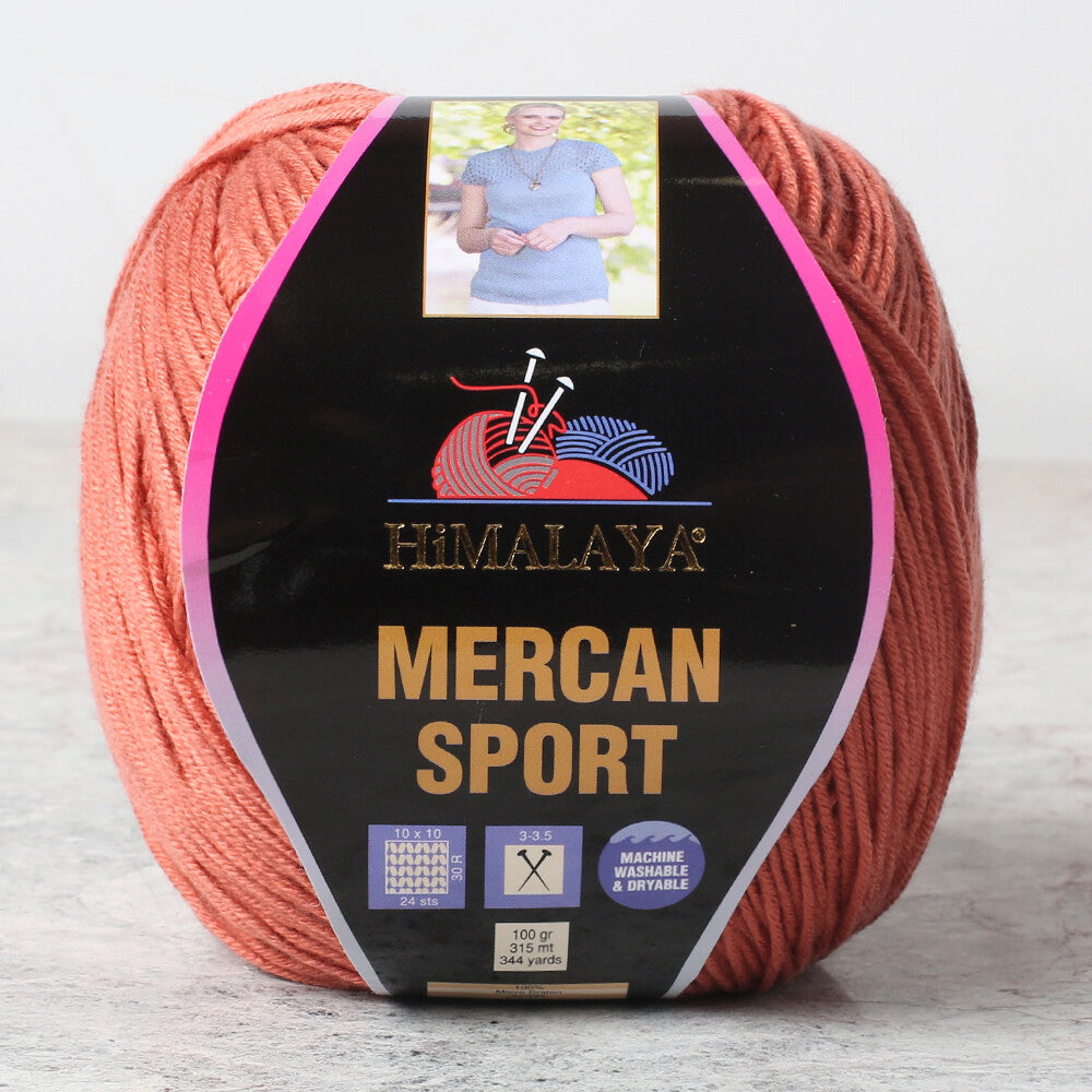 Himalaya Mercan Sport Yarn, Cinnamon - 101-21