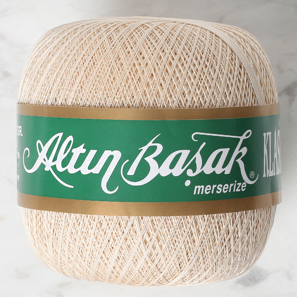 Altınbaşak Klasik No:70 Lace Thread Ball, Beige - 301