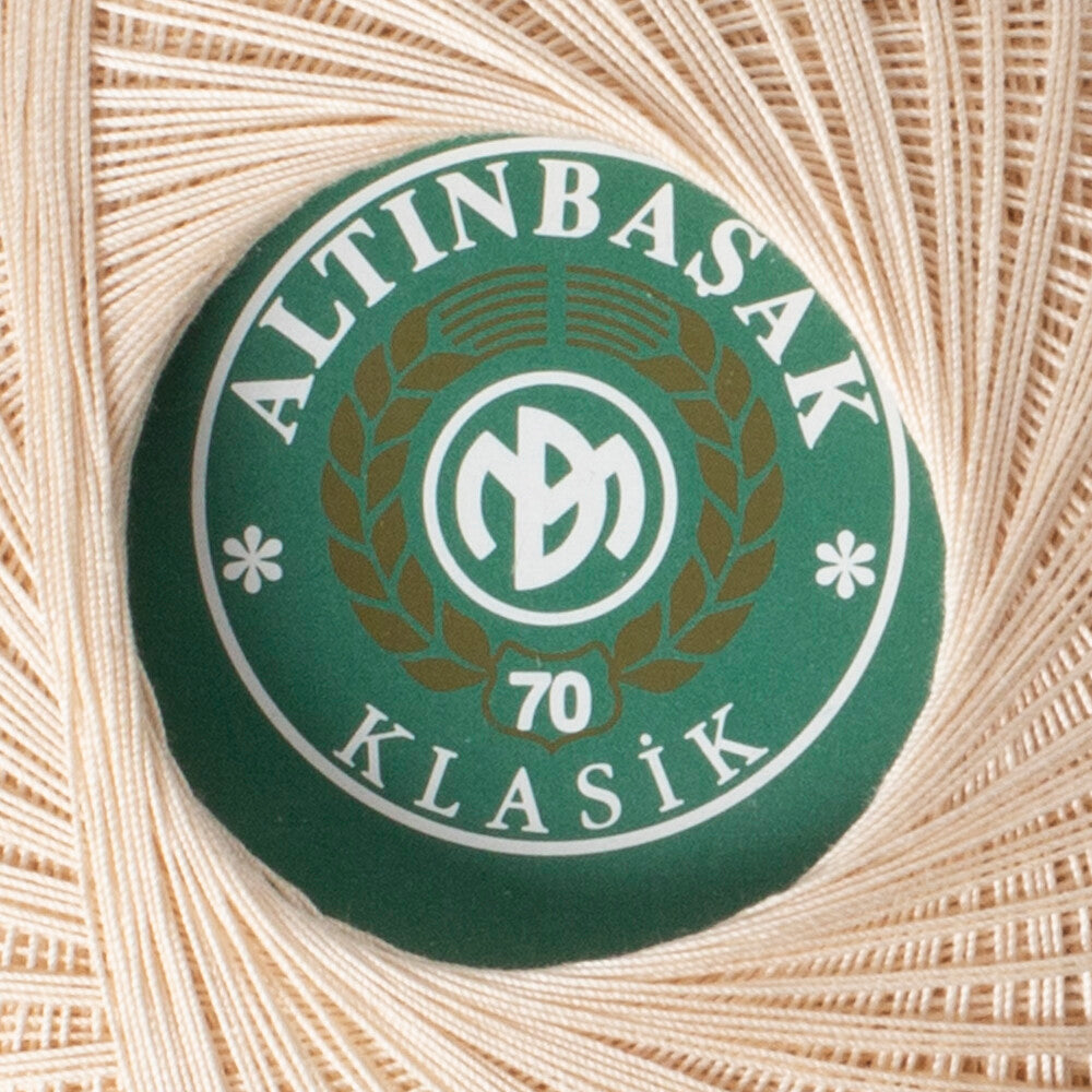 Altınbaşak Klasik No:70 Lace Thread Ball, Beige - 301