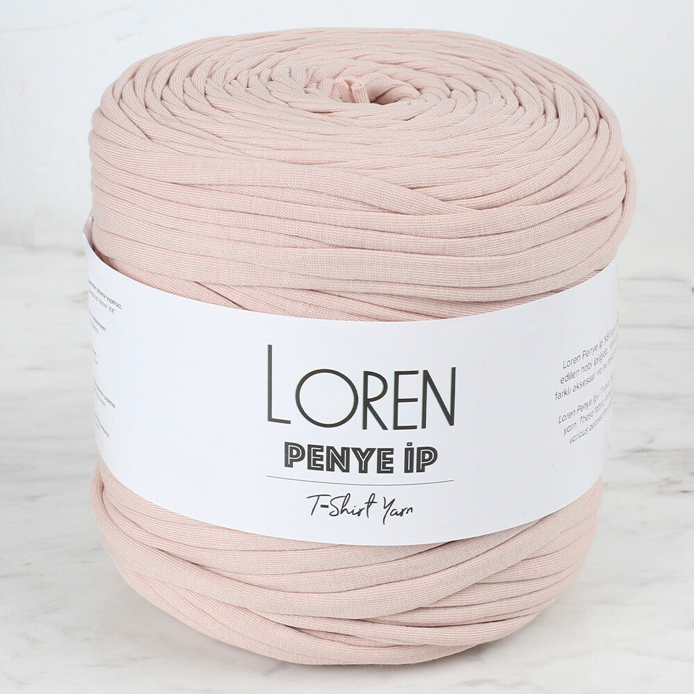 Loren T-Shirt Yarn, Sand Beige - 87