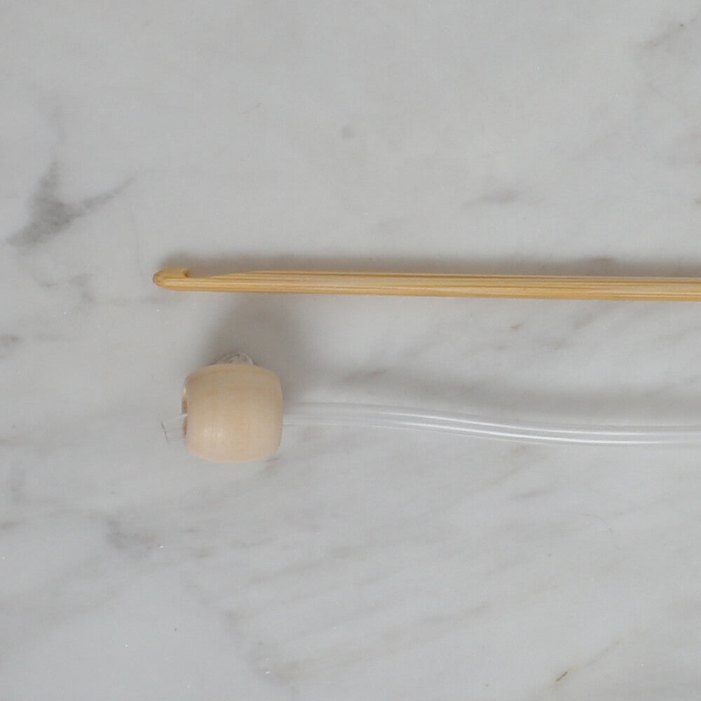 Yabalı Bambu (Bamboo) 3.0 mm 60 cm Flexible Tunisian/Afghan Crochet Hook - YB342