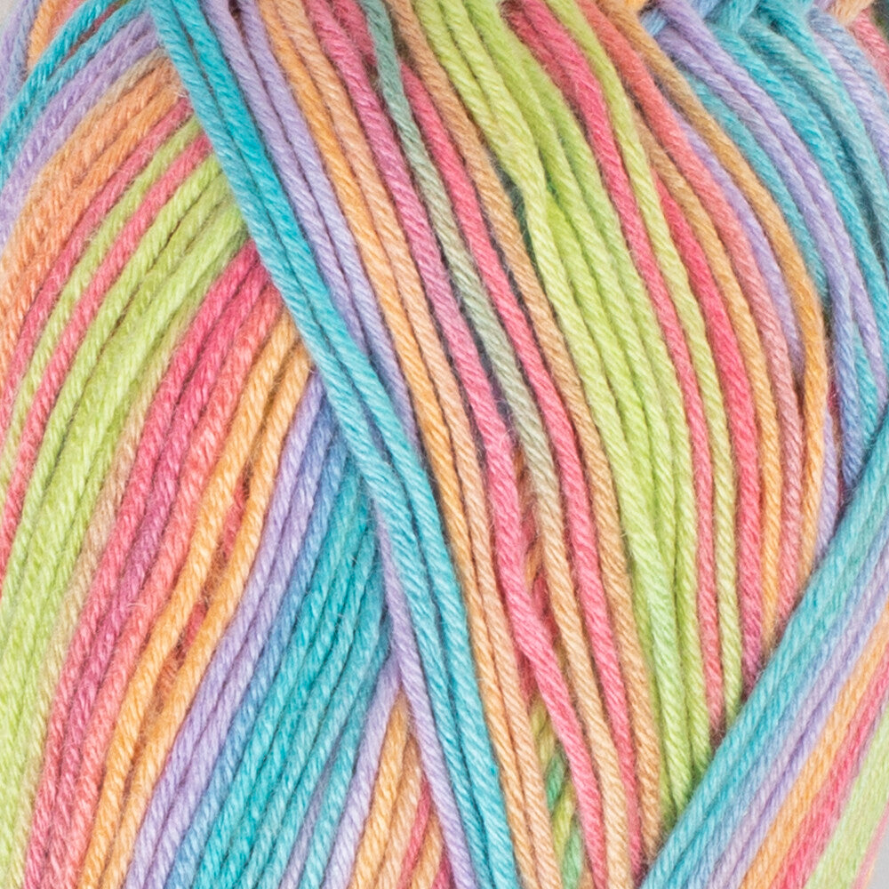Himalaya Mercan Batik Knitting Yarn, Variegated - 59529