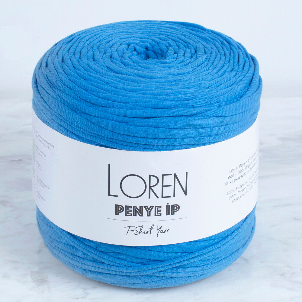 Loren T-shirt Yarn, Blue - 42