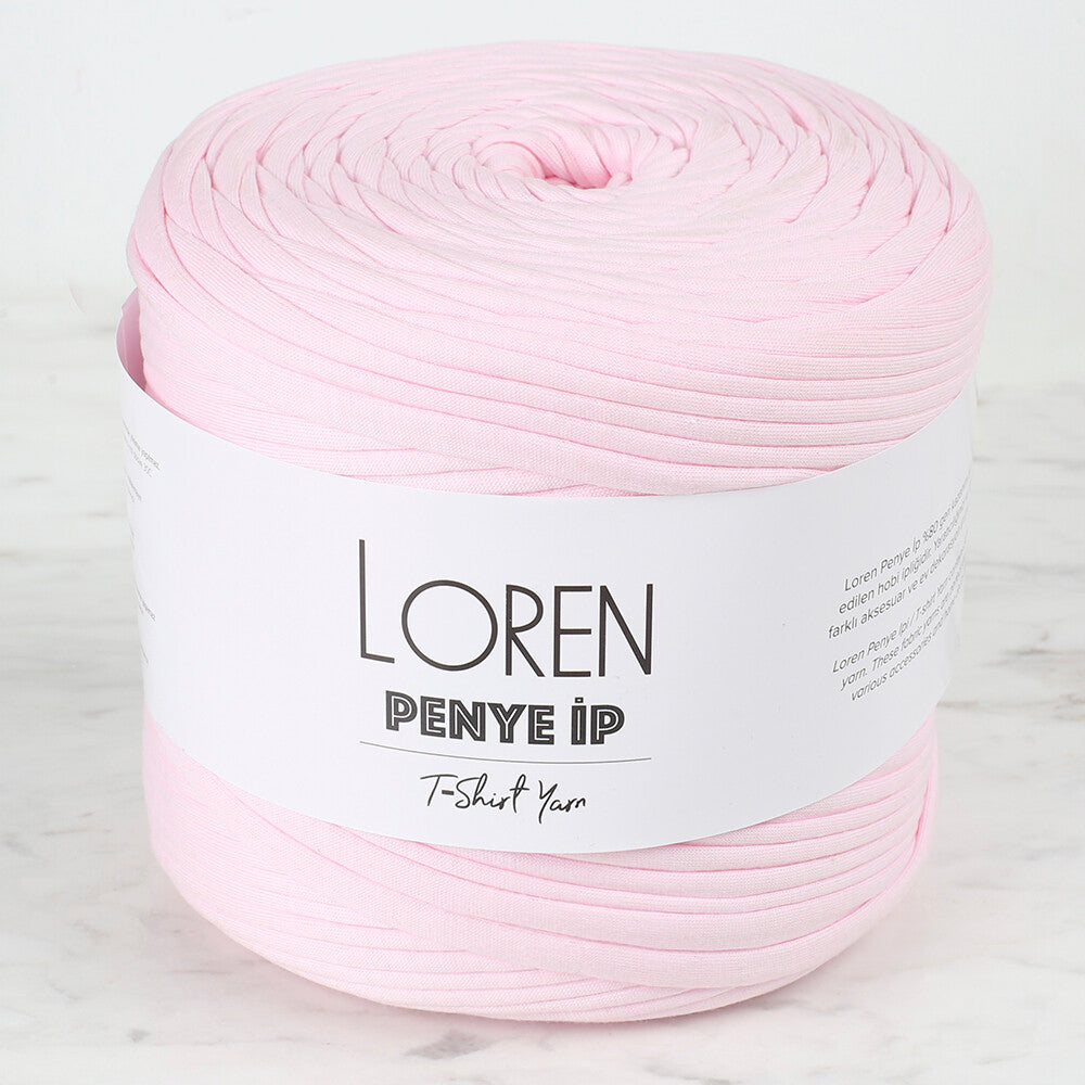 Loren T-shirt Yarn, Light Pink - 29