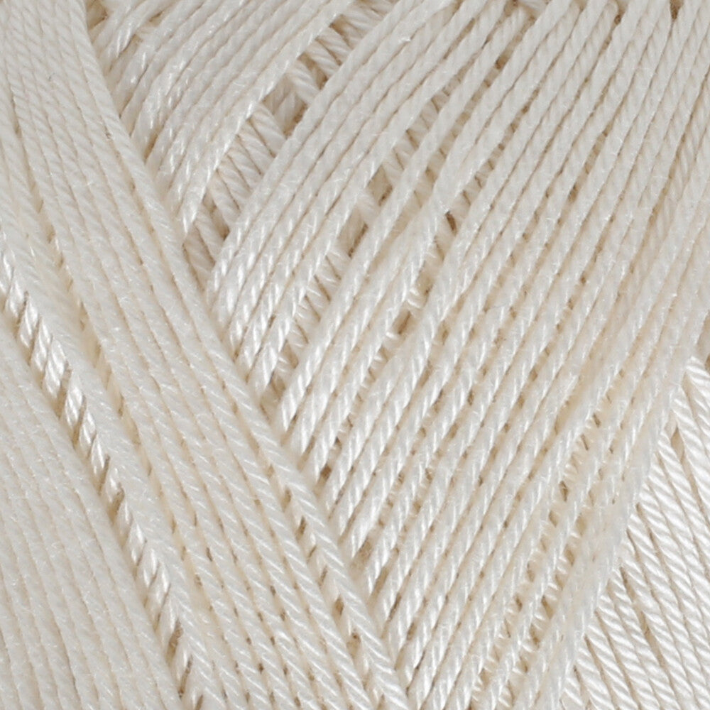 YarnArt Begonia 50gr Knitting Yarn, Cream - 6282
