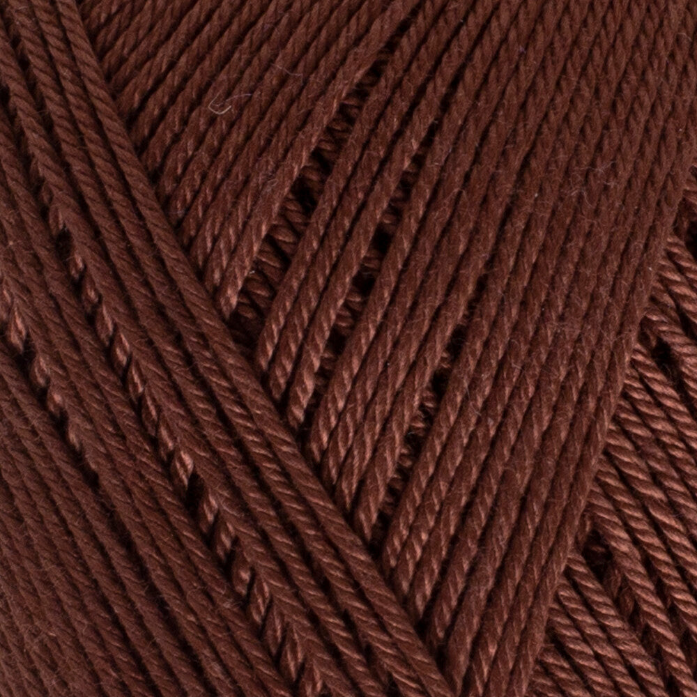 YarnArt Begonia 50gr Knitting Yarn, Brown - 0077