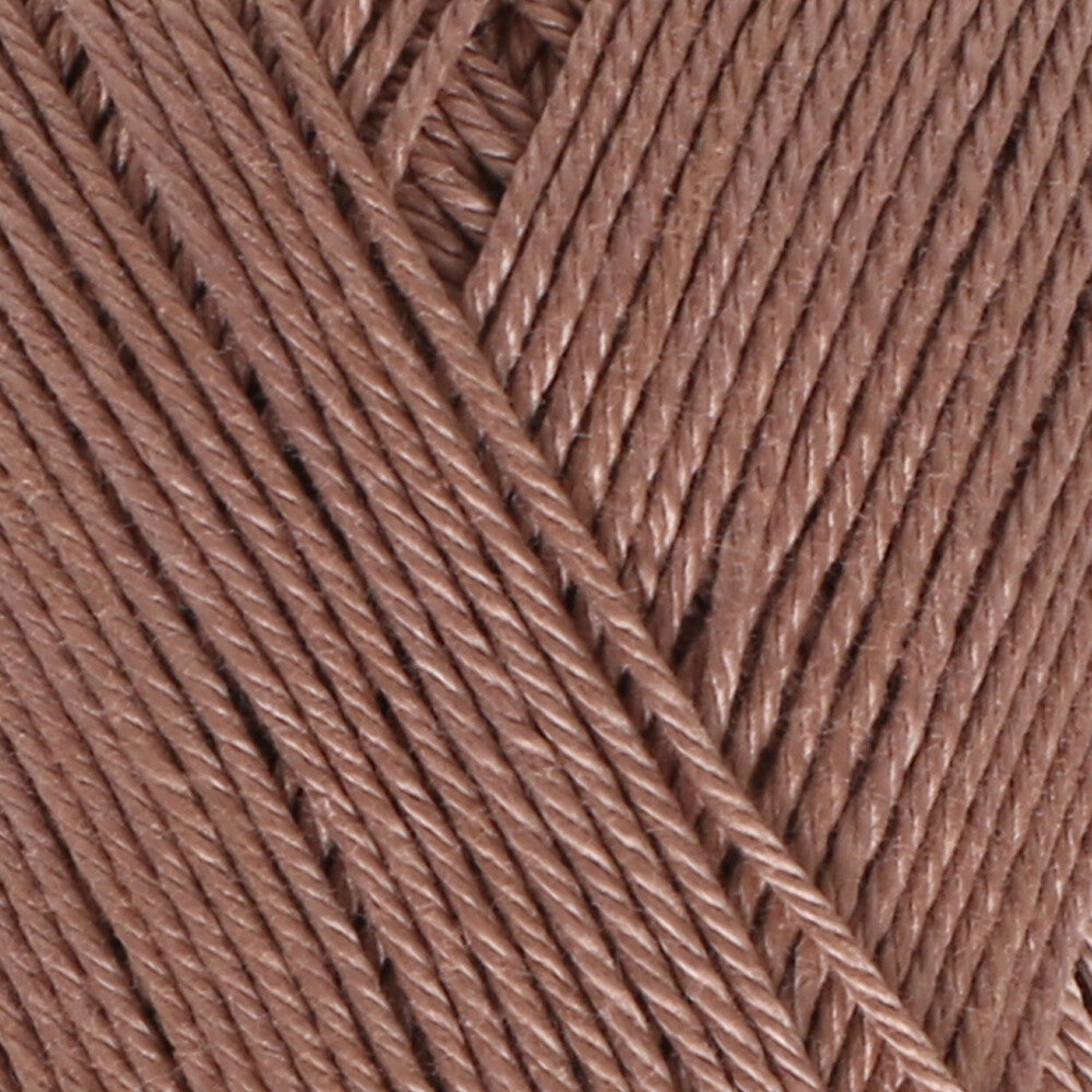 YarnArt Begonia 50gr Knitting Yarn, Brown - 0015