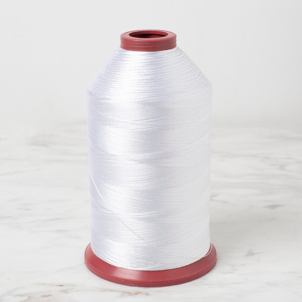 Yabalı 340 gr No:60 Polyester Yarn, Snow White
