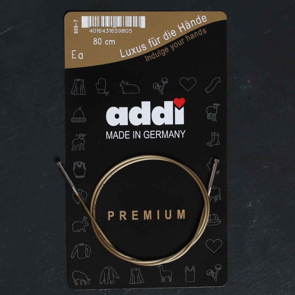 Addi Click Basic 80 cm Interchangeble cord - 659-7