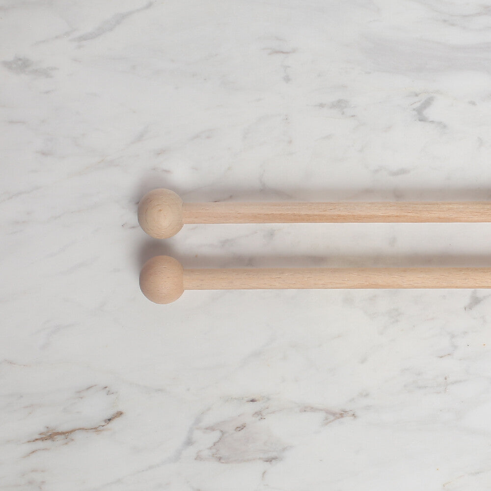 Loren 2 Pieces 25 cm Wooden Dowel Rods
