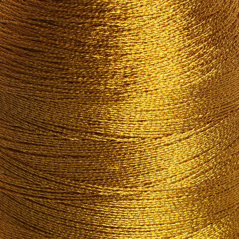 Loren İplix 50 gr Metallic Embroidery Thread, Gold