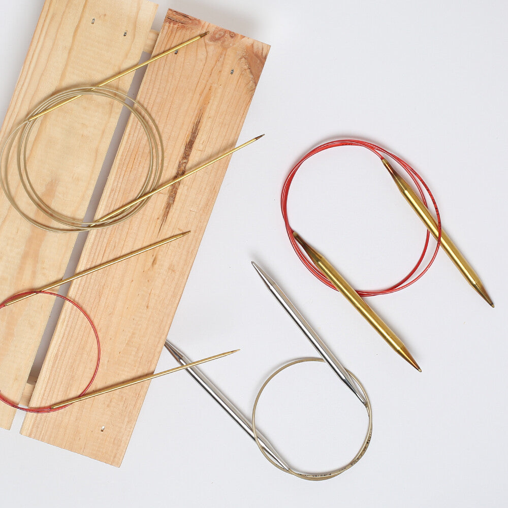 Addi 8mm 100cm Circular Lace Knitting Needles - 755-7/100/8