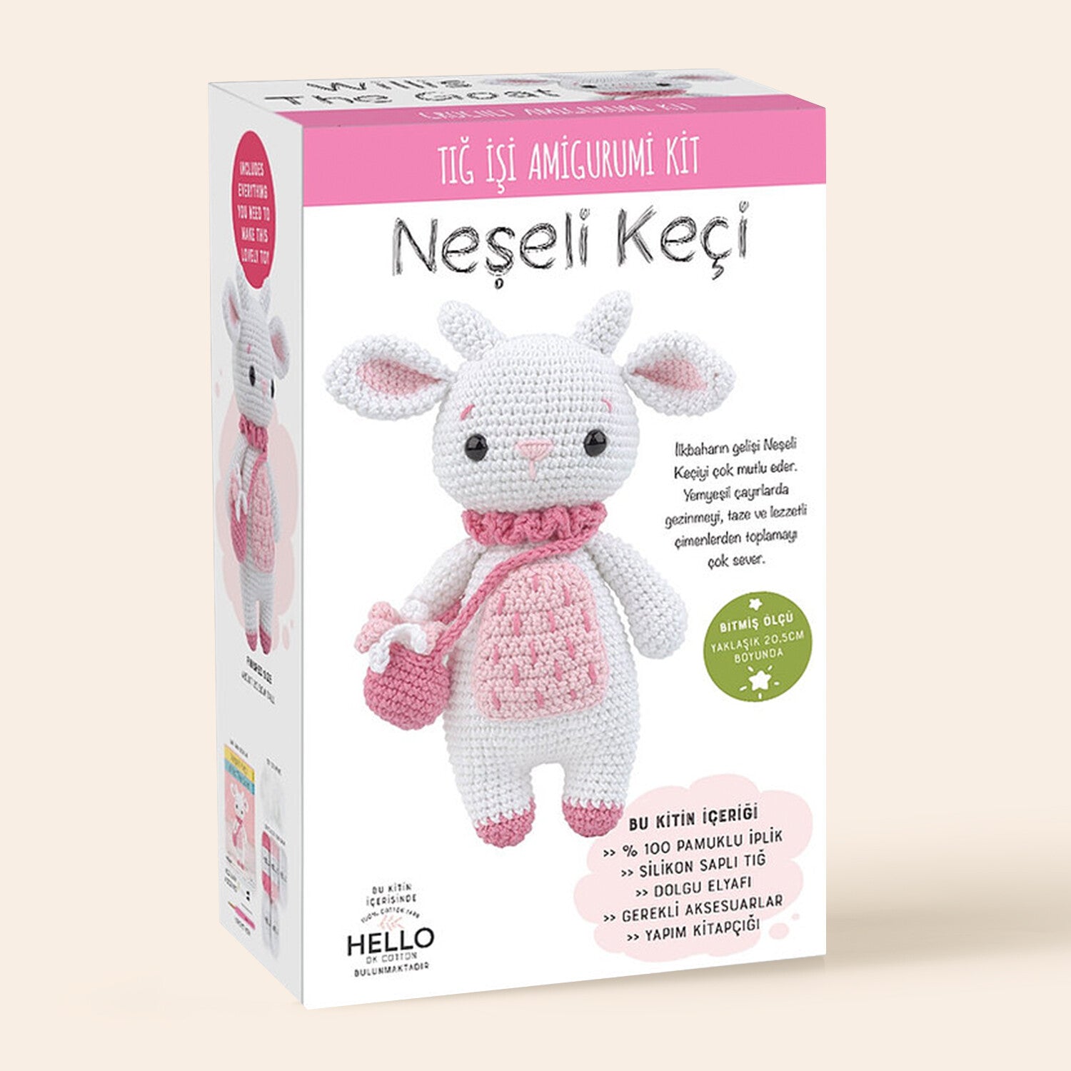 Tuva Amigurumi Kit, Willis the Goat - SCF16