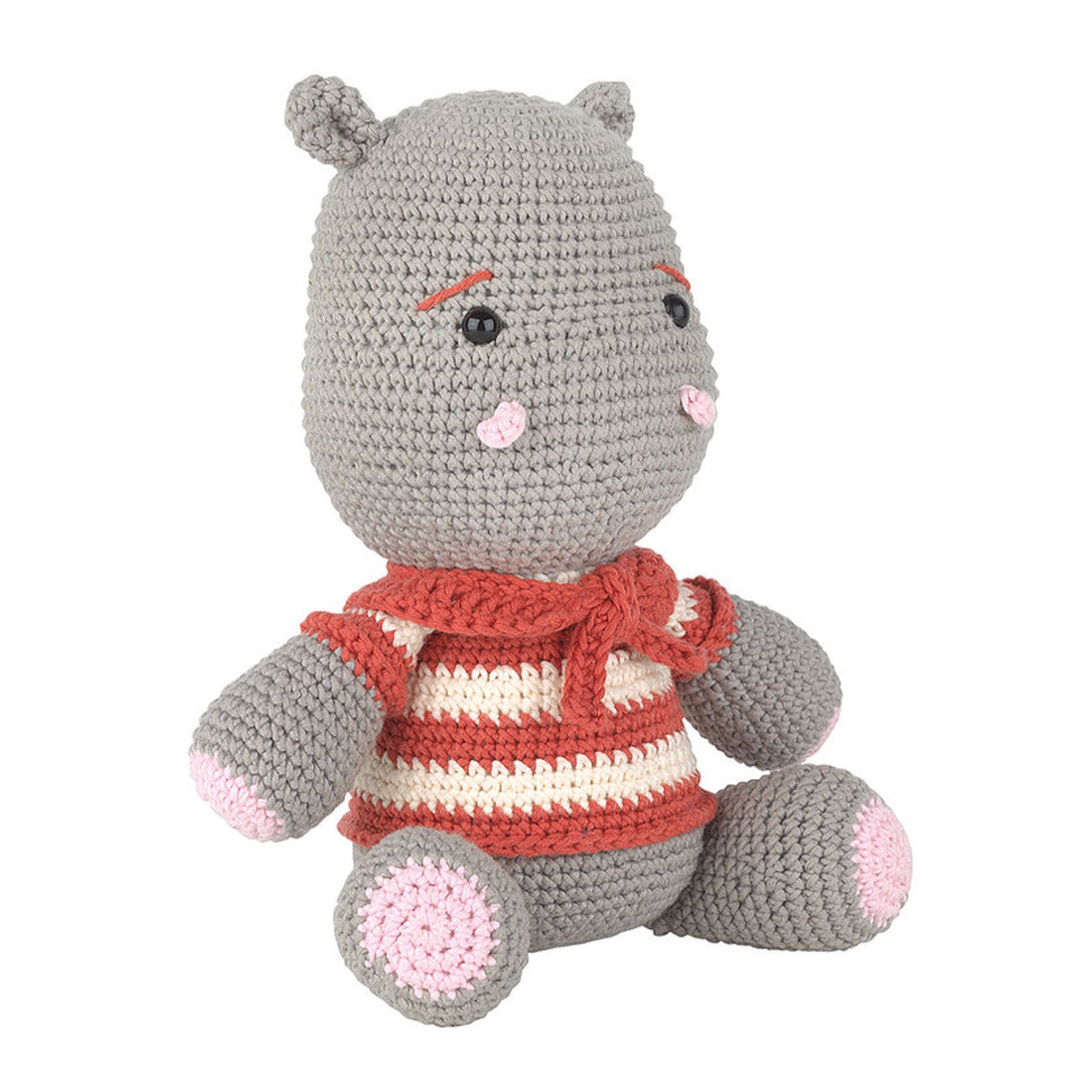 Tuva Amigurumi Kit, Pio The Hippo - SCF11