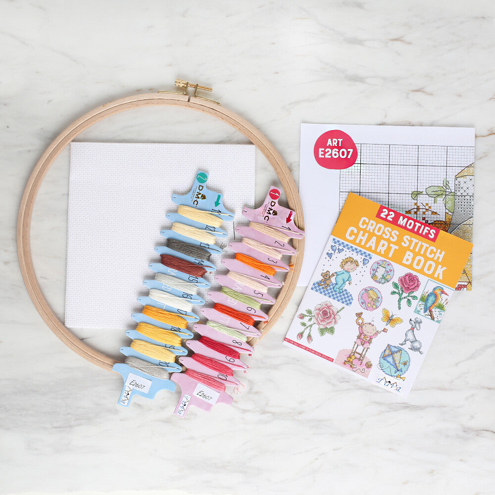 DMC Sketch Book Cross Stitch Kit DMC Sketch Book Cross Stitch Kit