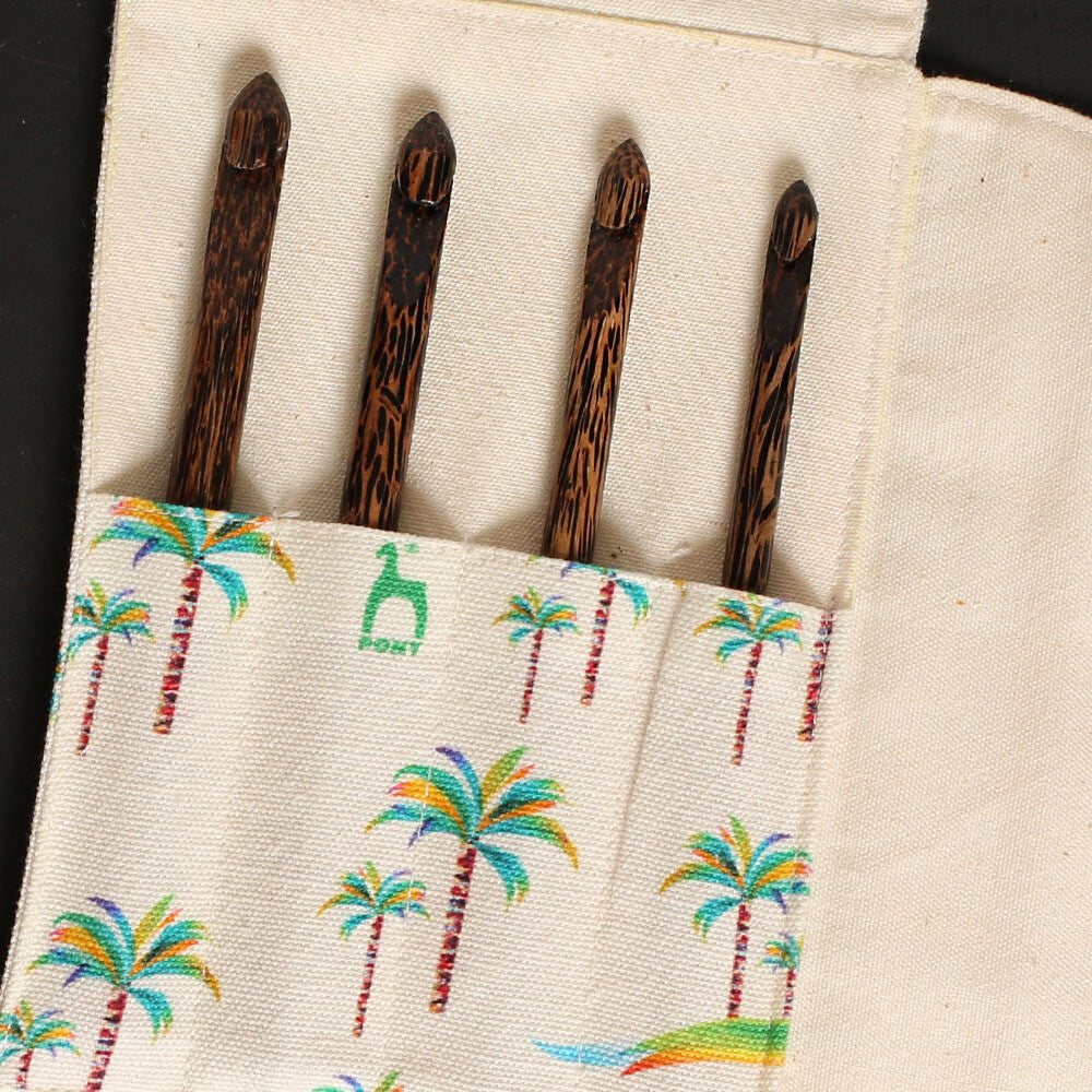 Pony Palm 10 Pieces Palm Crochet Hook Set - 40003