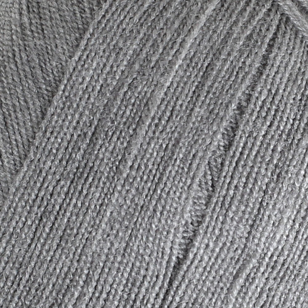 Kartopu Kristal Knitting Yarn, Grey - K1001