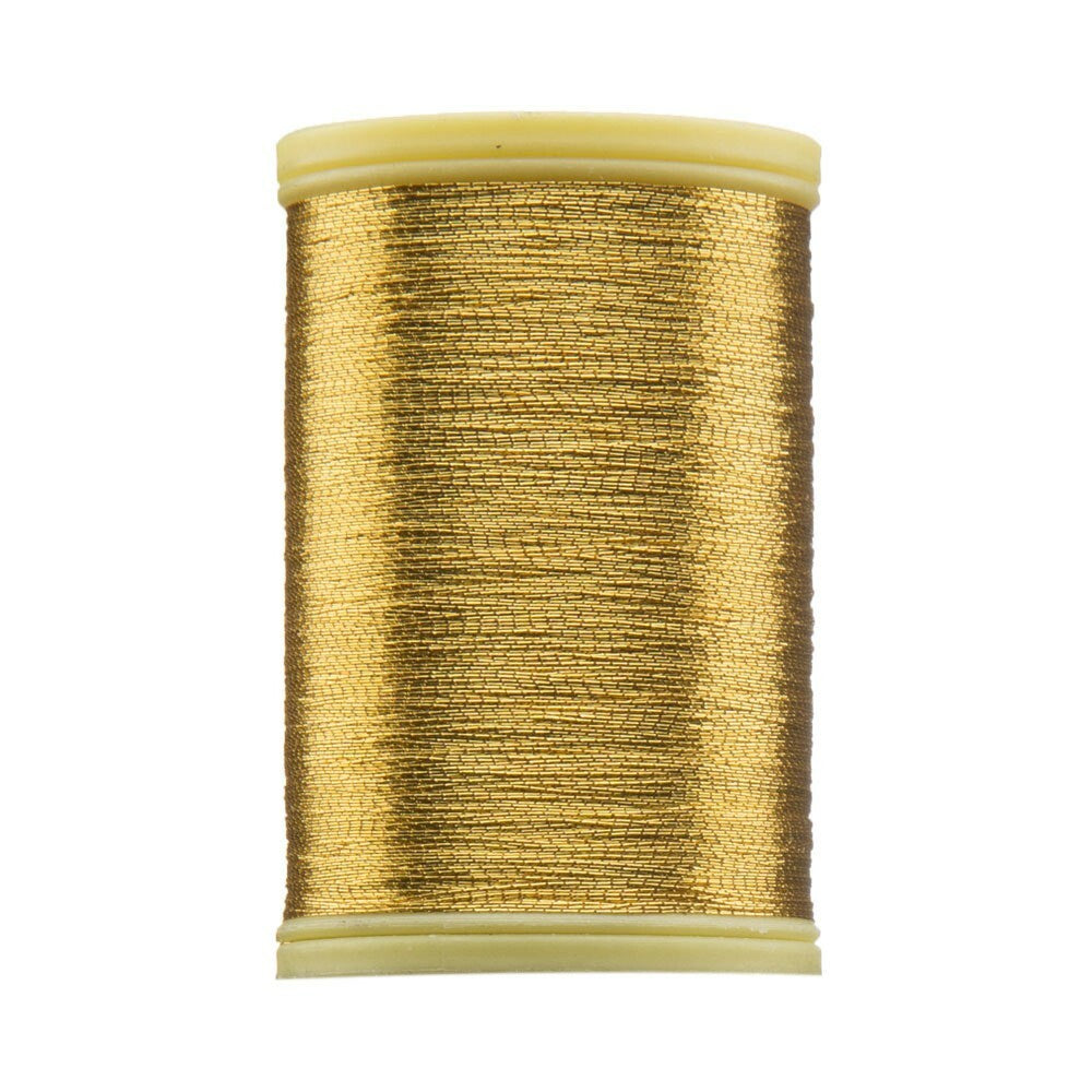 Anchor No:50 10g Metallic Machine Embroidery Thread, Yellow - 23741291