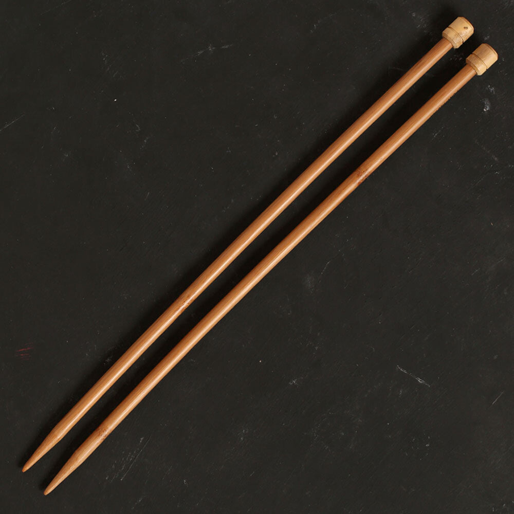 Pony Bamboo 7 mm 33 cm Bamboo Knitting Needles - 66815