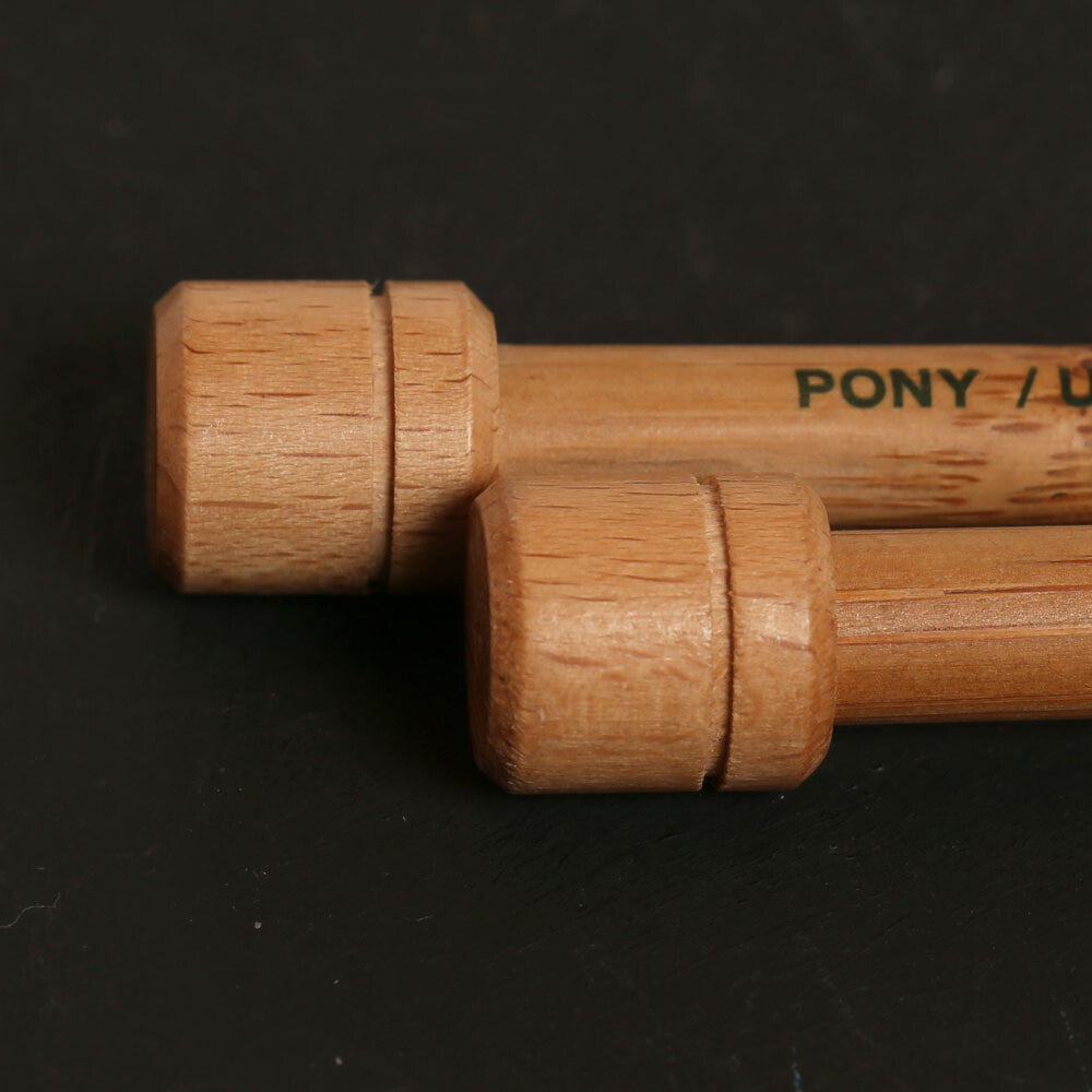 Pony Bamboo 9 mm 33 cm Bamboo Knitting Needles - 66818