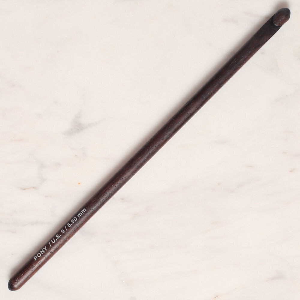 Pony Rosewood 5.5 mm 15 cm Rosewood Crochet Hook - 44904