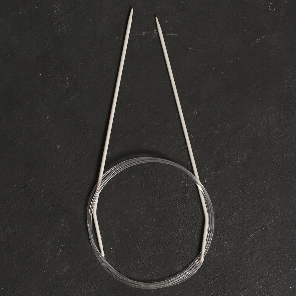 Pony 2 mm 100 cm Aluminium Circular Needle - 52601