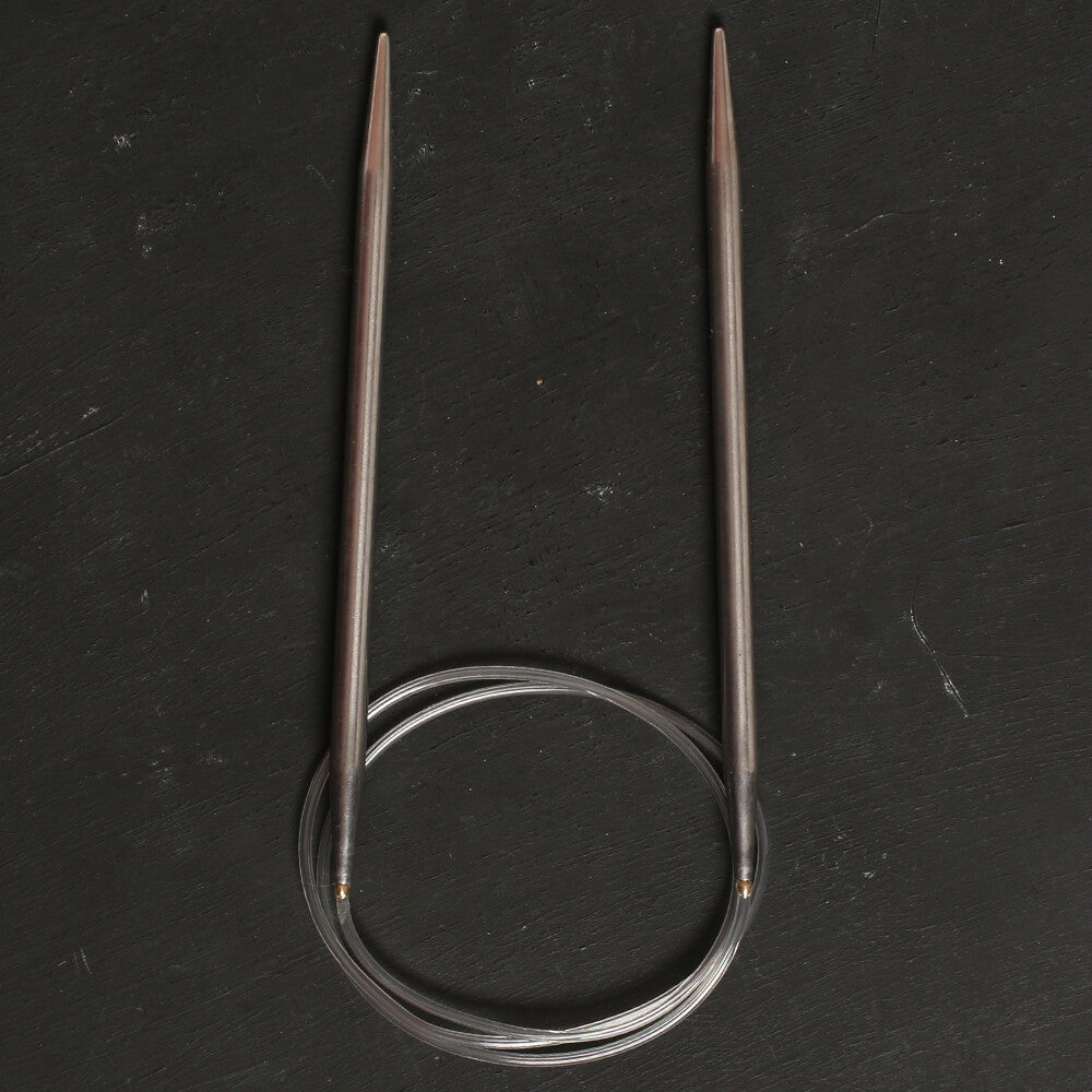 Pony Elan 6.00 mm 80 cm Stainless Steel Circular Knitting Needles - 48008