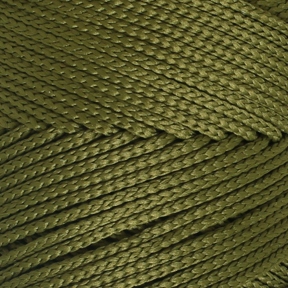 Loren Polyester Soft Macrame Yarn, Green - LM010