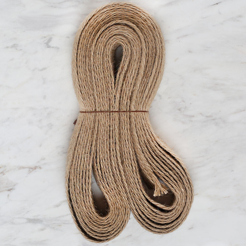 Loren Straw Jute Ribbon 10 mt 4 cm