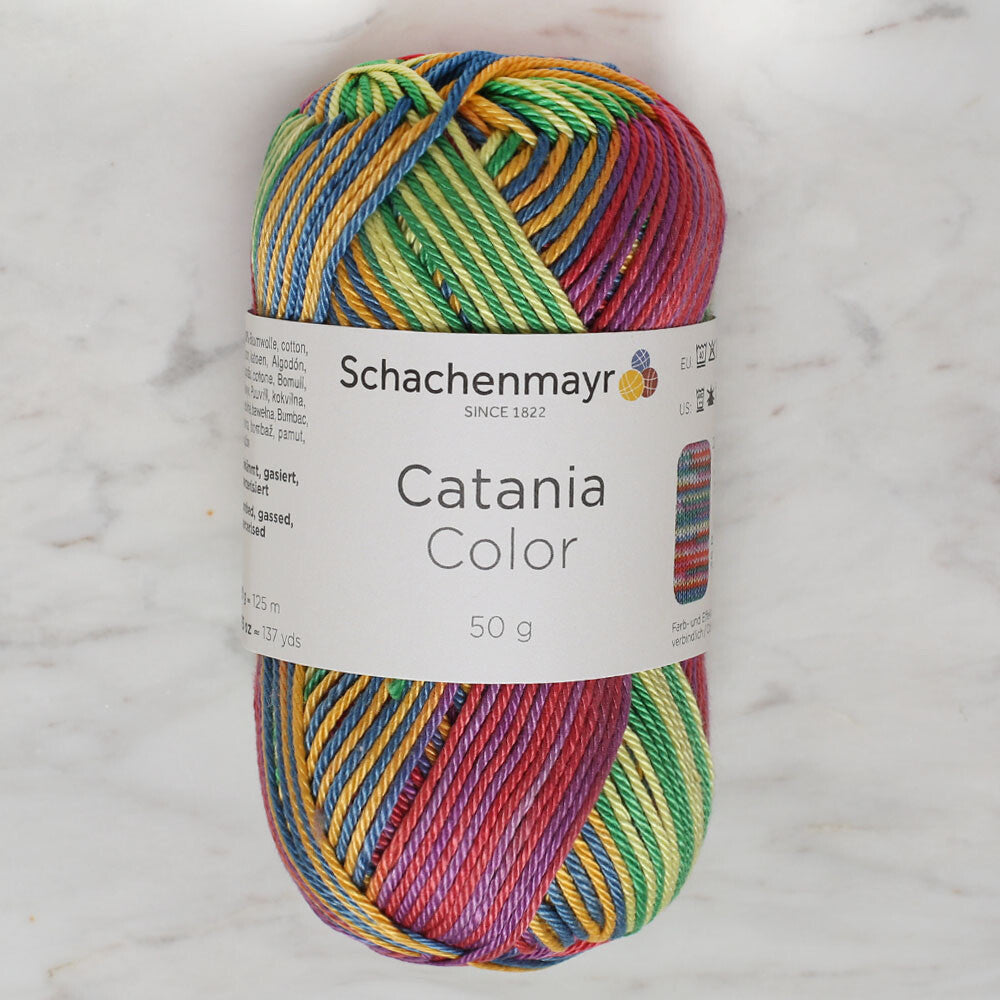 Schachenmayr Catania Color 50g Yarn, Variegated - 00082