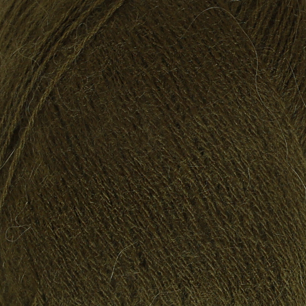 Madame Tricote Paris Angora Knitting Yarn, Khaki - 077