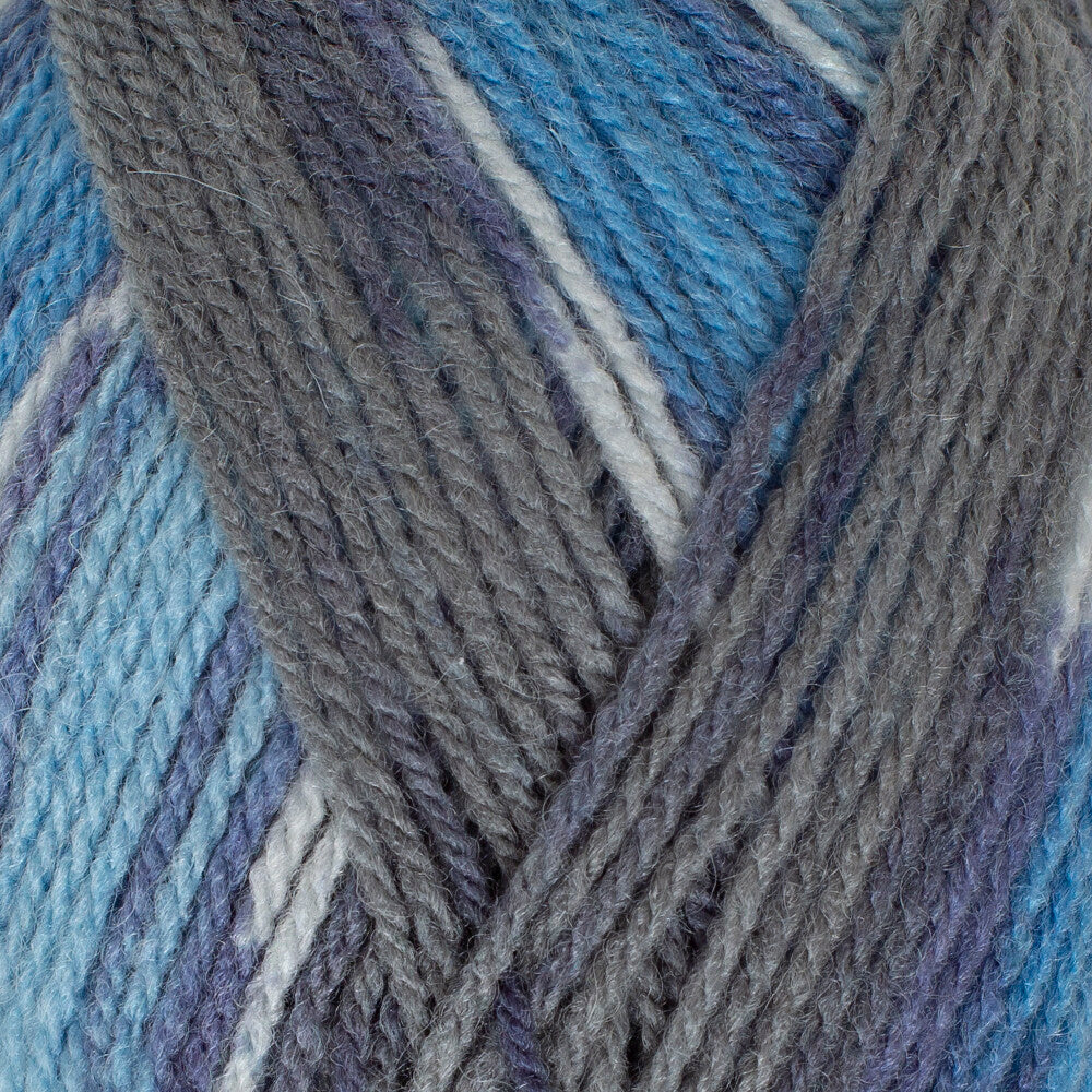 YarnArt Crazy Color Knitting Yarn, Variegated - 134