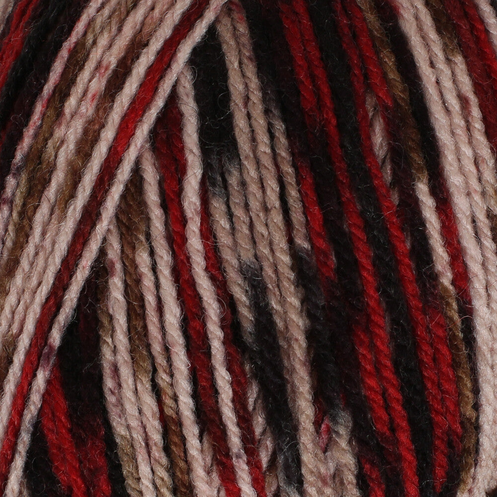 YarnArt Crazy Color Knitting Yarn, Variegated - 156