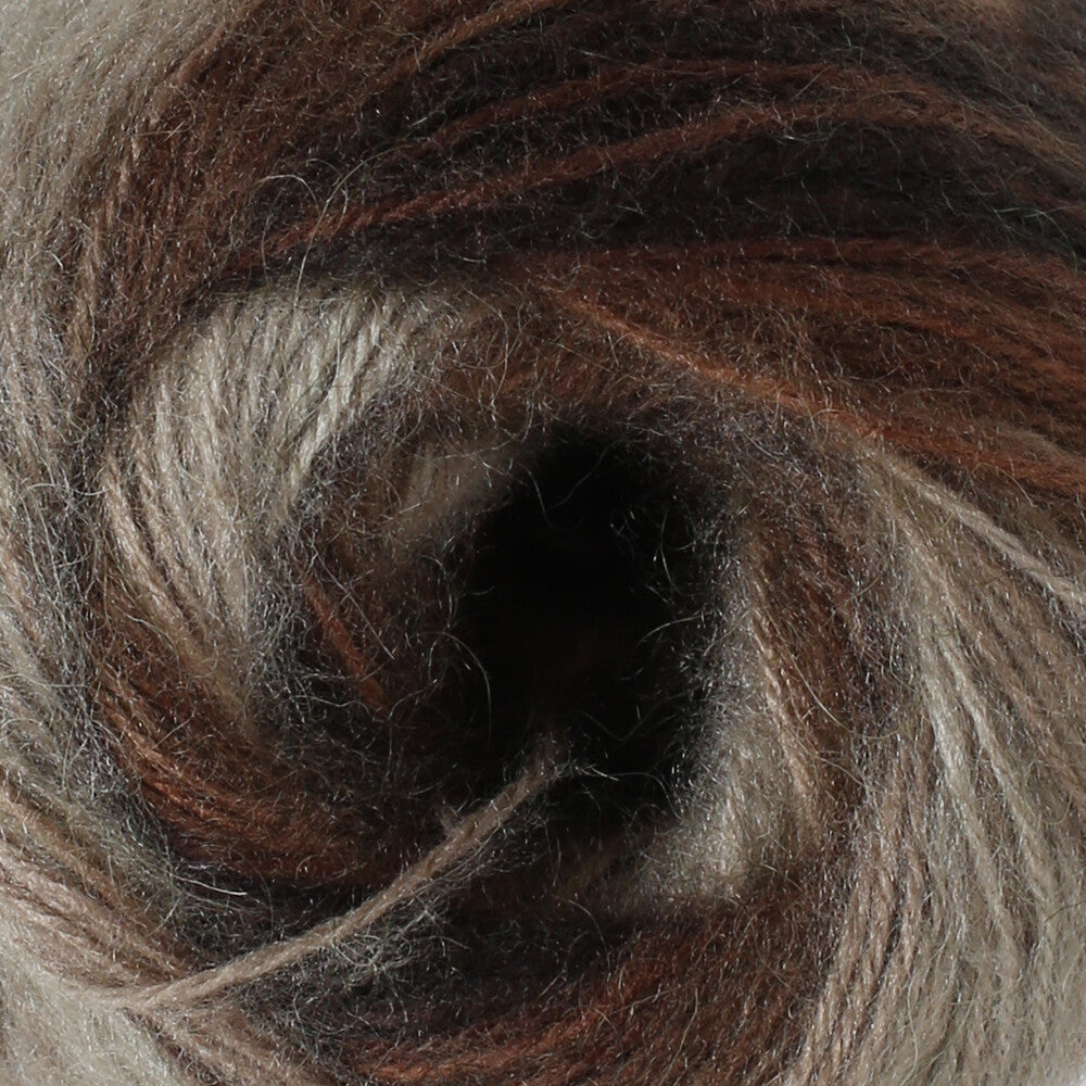 YarnArt Angora Active Knitting Yarn, Brown - 849
