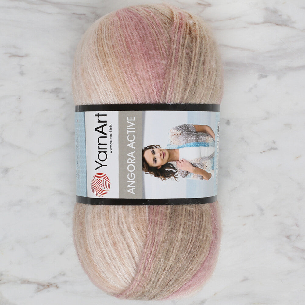 YarnArt Angora Active Knitting Yarn, Variegated - 853