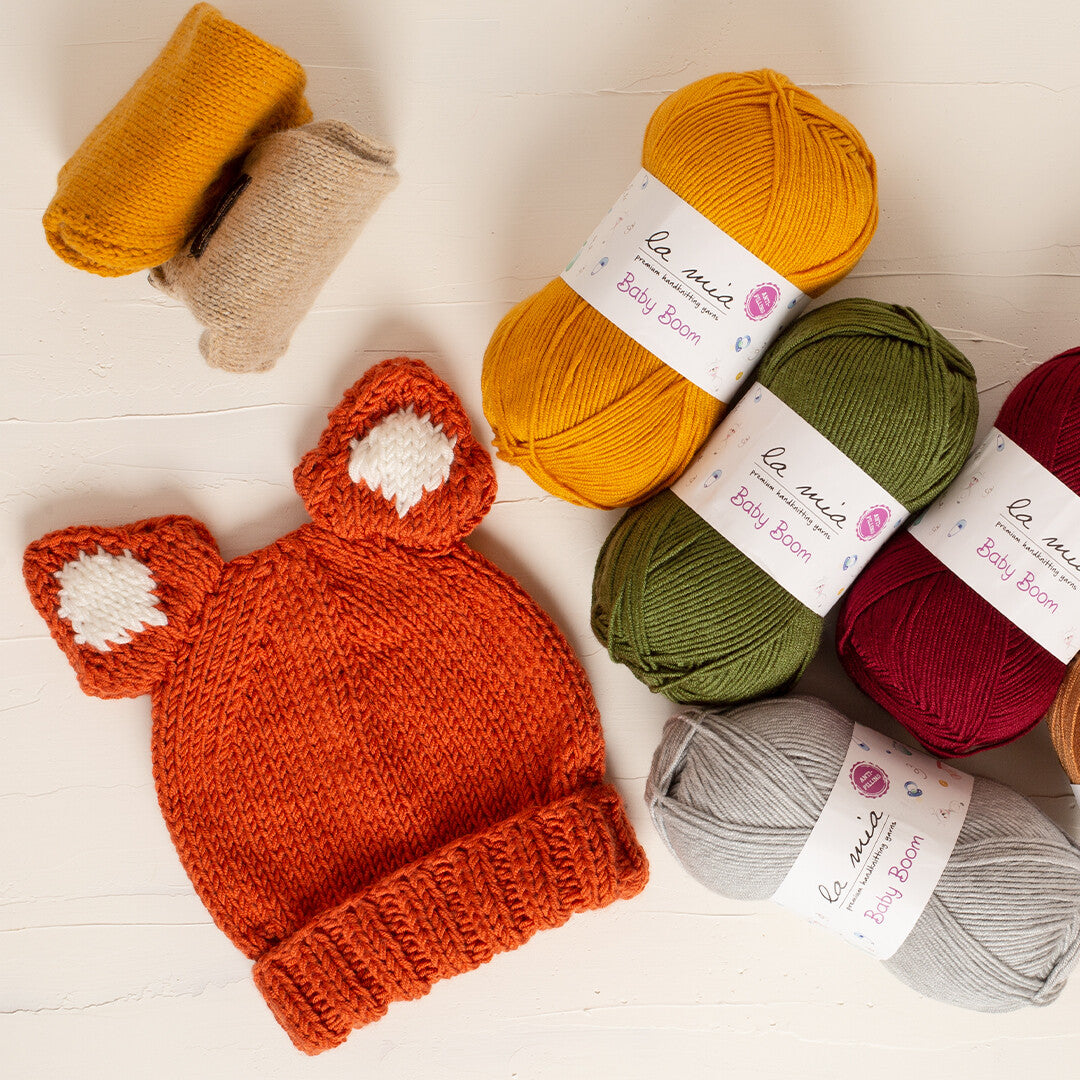 La Mia Baby Boom Yarn, Yellow - 1321