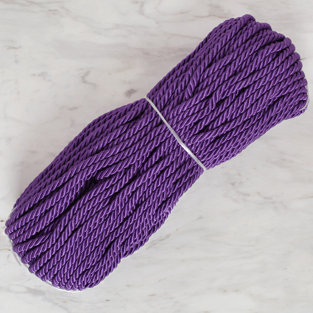 Loren 50mt Jute Cord - Purple