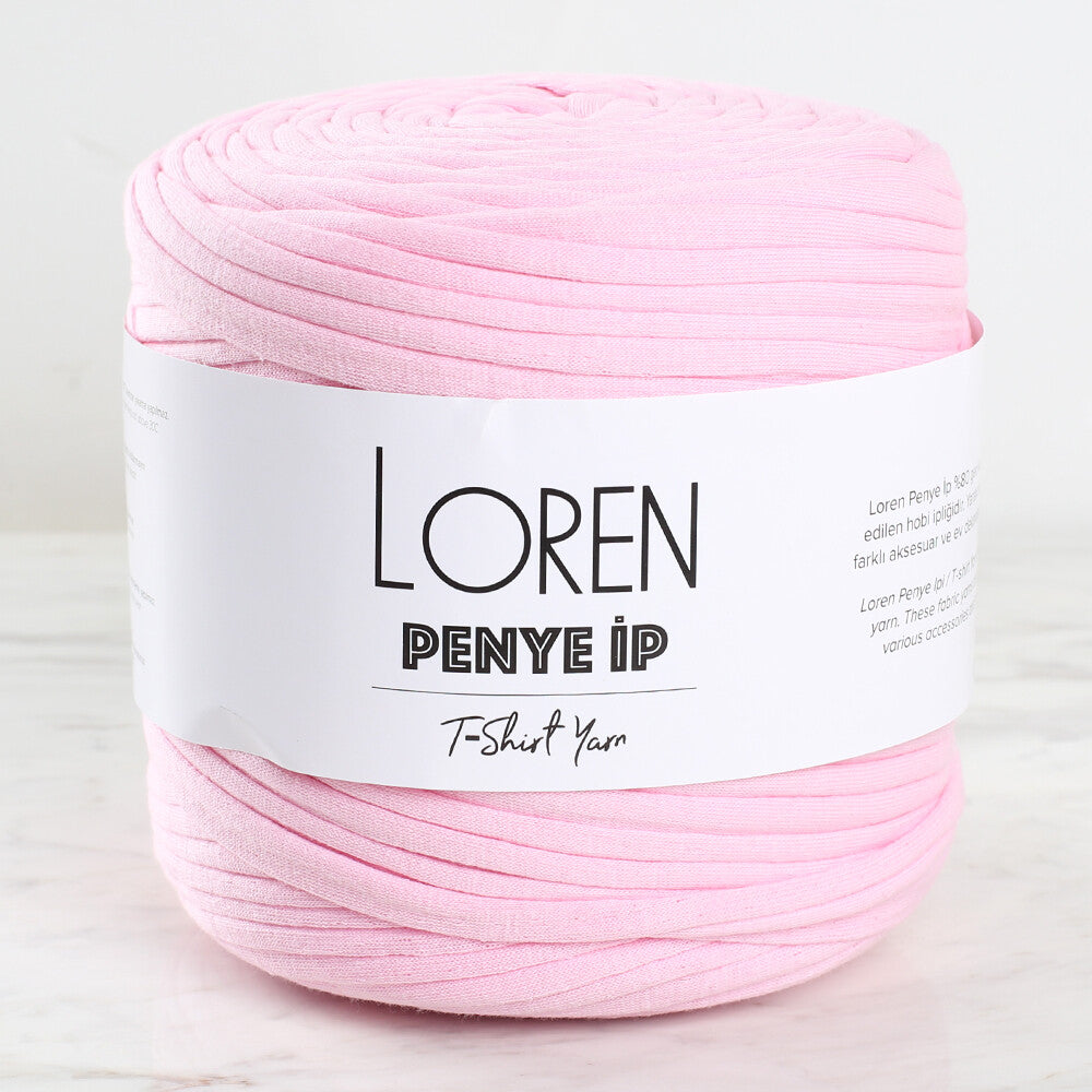 Loren T-Shirt Yarn, Pink - 29