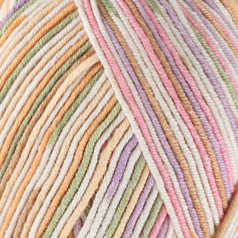 Madame Tricote Paris Madame Cotton Yarn, Variegated - 451