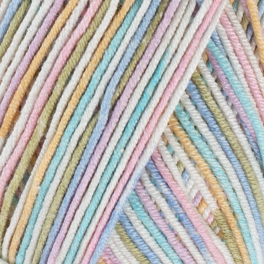 Madame Tricote Paris Madame Cotton Yarn, Variegated - 447
