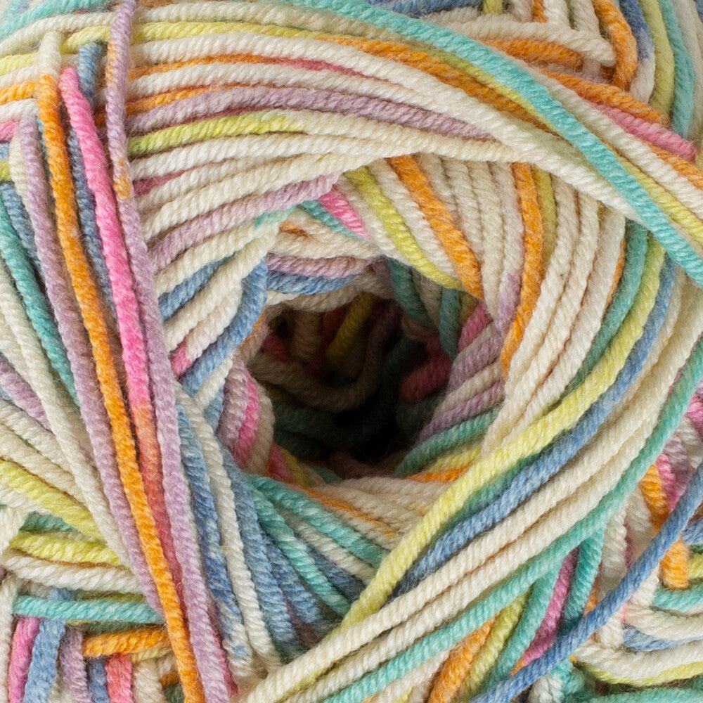 Madame Tricote Paris Madame Cotton Yarn, Variegated - 441