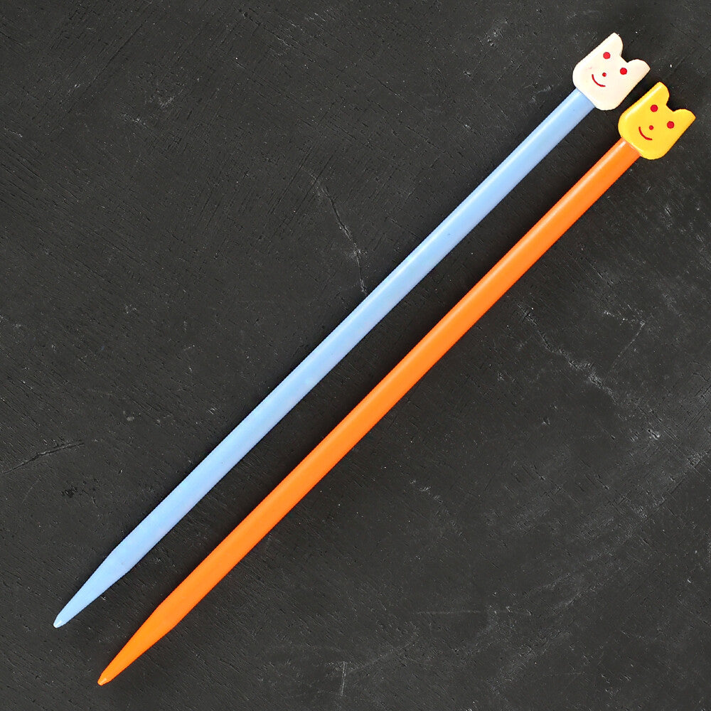 Pony  6mm 18cm Children's Plastic Knitting Needle - 61663