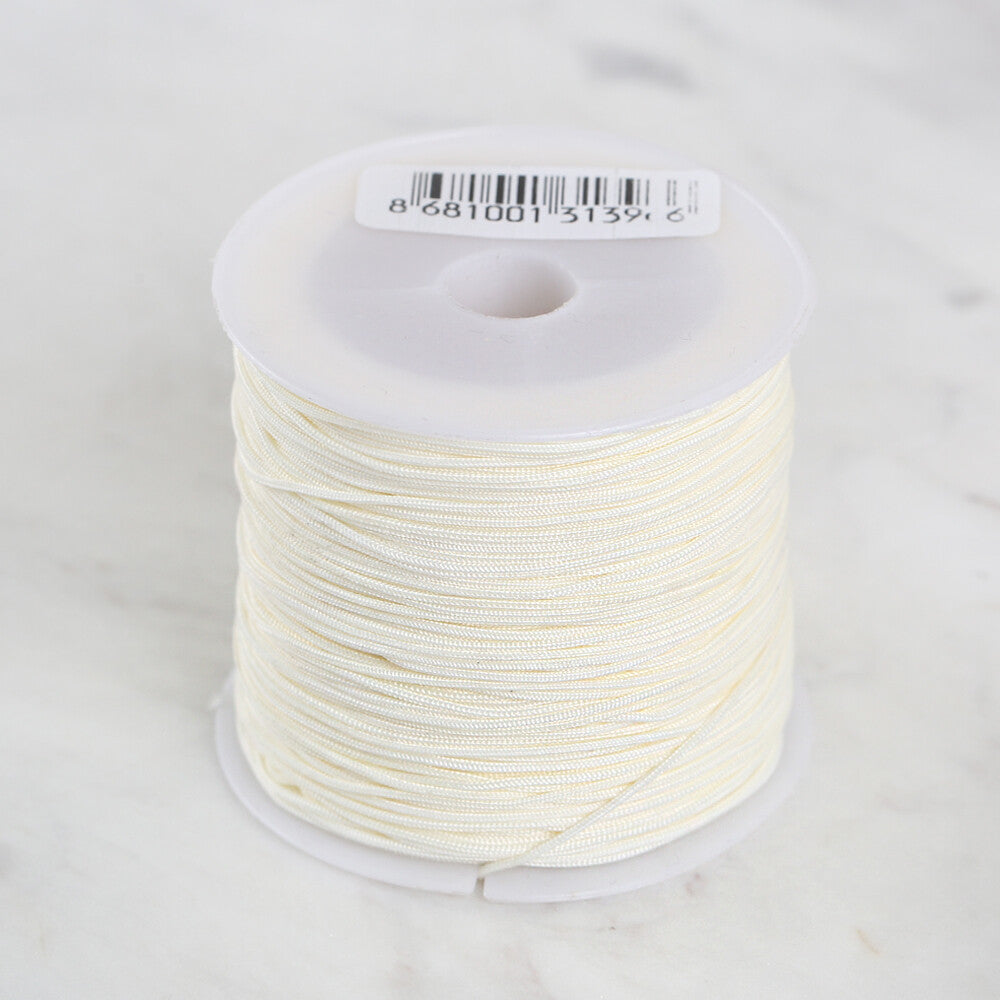 Loren 100 m Parachute Cord, Cream