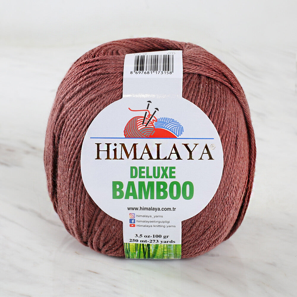 Himalaya Deluxe Bamboo Yarn, Brown - 124-38