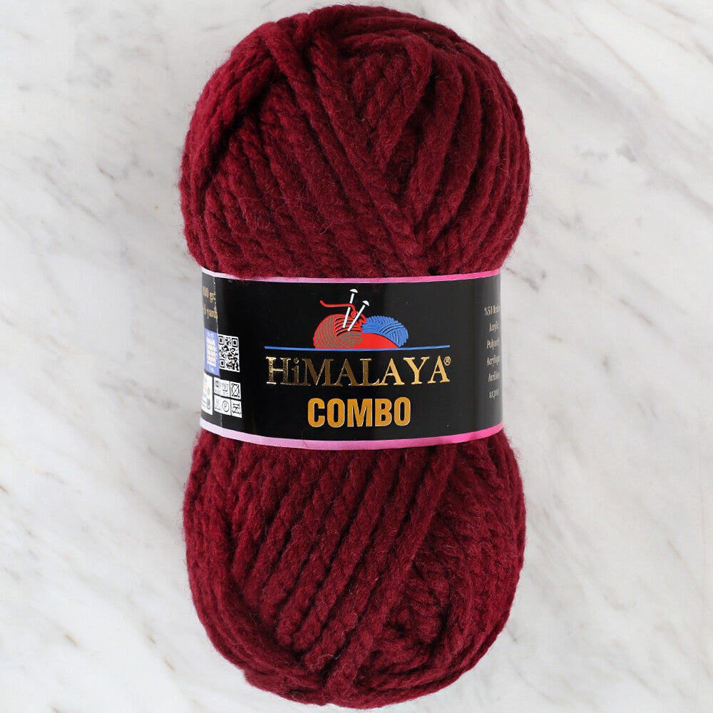 Himalaya Combo Yarn, Burgundy - 52740