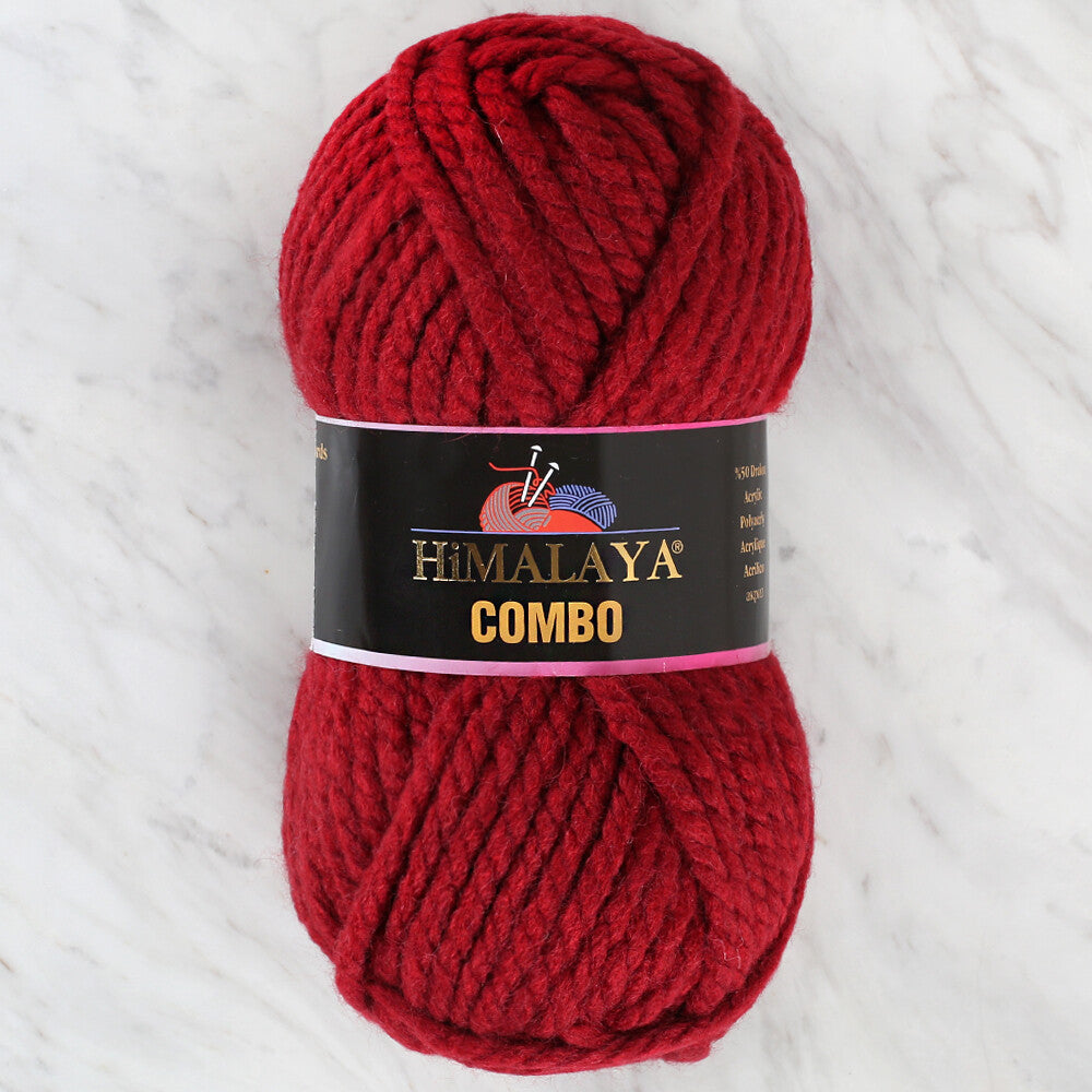 Himalaya Combo Yarn, Dark Red - 52739