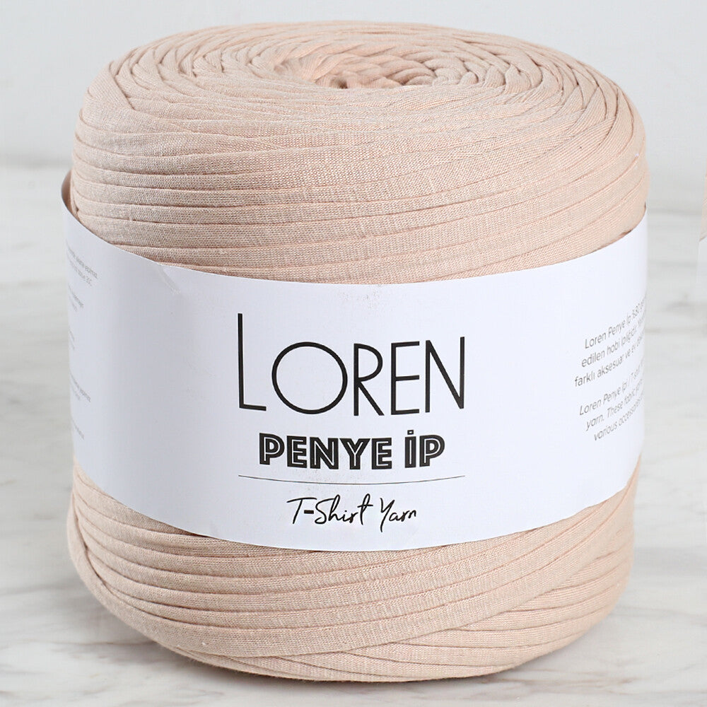 Loren T-shirt Yarn, Beige - 55