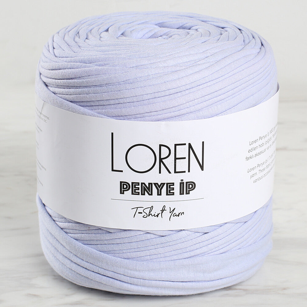 Loren T-shirt Yarn, Light Blue - 18