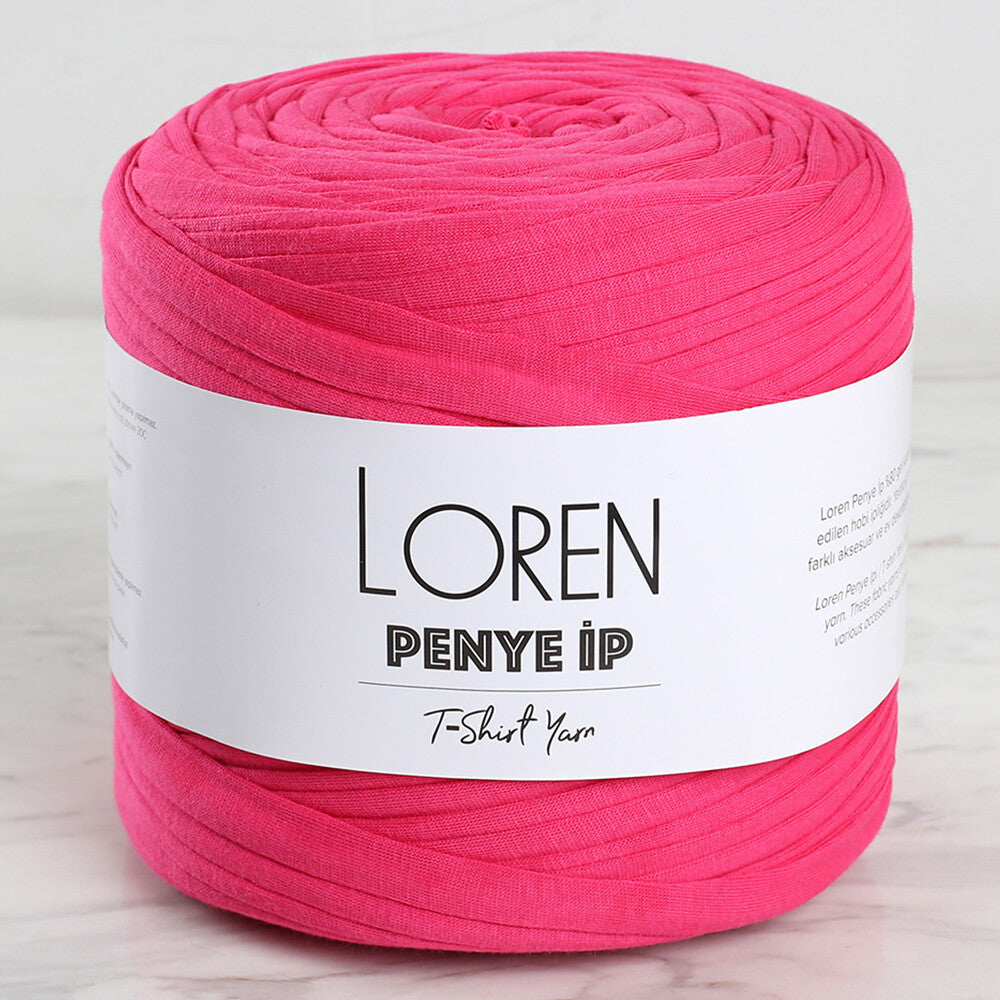 Loren T-Shirt Yarn, Fuchsia - 148